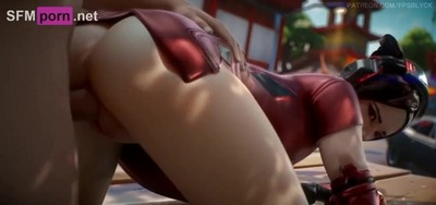 Demi из Fortnite подвергся поражению и получил немало урона.